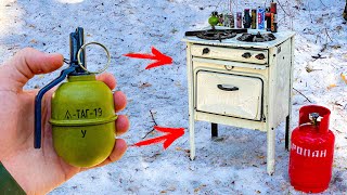 ✅ POWERFUL PETARD + GAS STOVE FROM THE USSR 🔥 TOP 25 BIG PETARD IN THE OVEN
