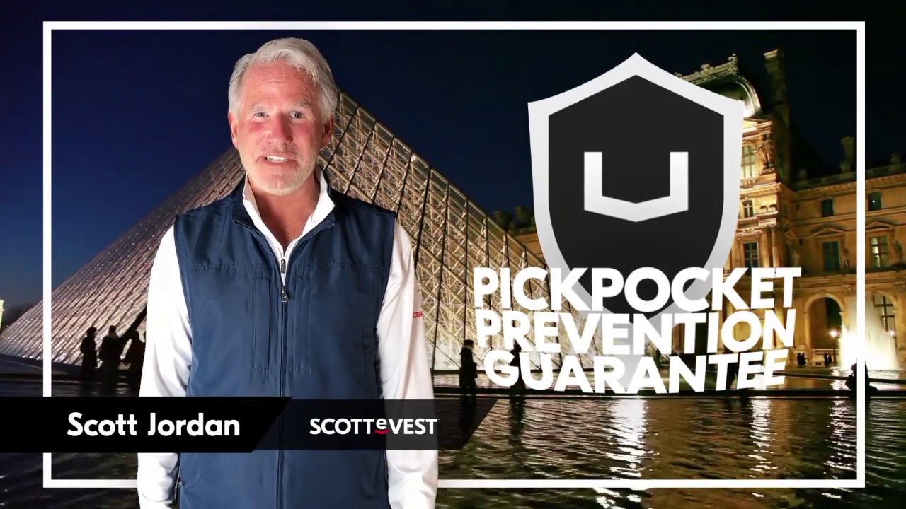 SCOTTeVEST | Paris Pickpocket Guarantee + TV Commercial