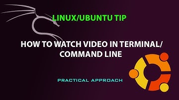 LINUX/UBUNTU TIP: Learn how to watch videos in terminal/command line
