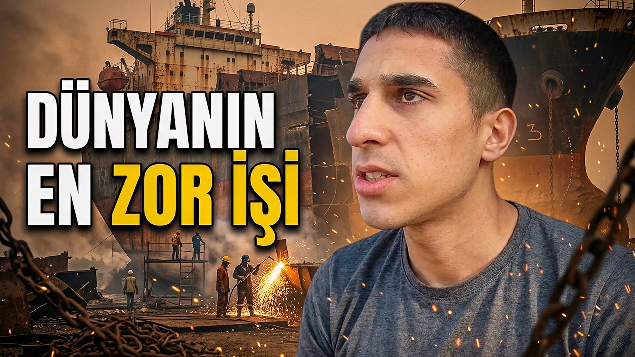 Dünyanın En Zor İşi: 150 Dolara Dev Gemileri Parçalamak ~210