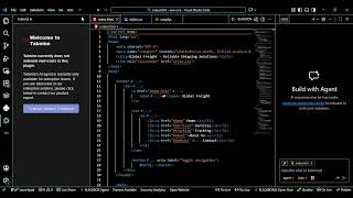 index html  (1) one   Visual Studio Code 2025  (creating a website)