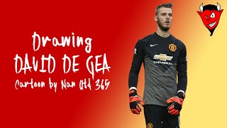How To Draw David De Gea Draw That Player Ep3 S1 Youtube