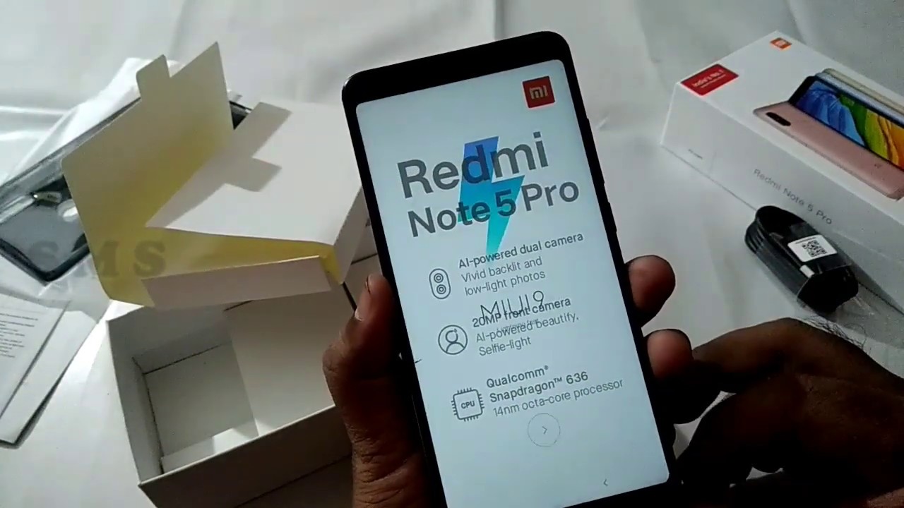 Redmi Note 5 Pro - Xiaomi ( 6GB RAM Mobile Unboxing in tamil by Say Me Selfish