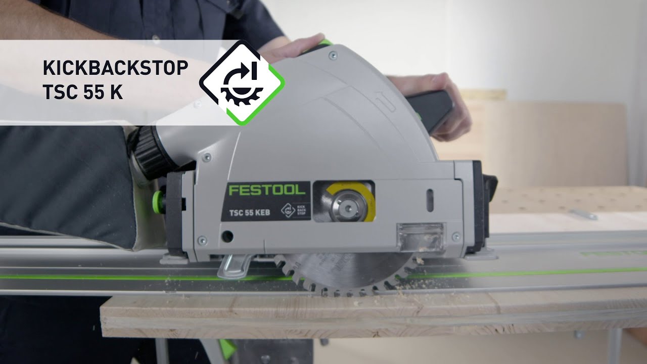 Festool Cordless Track Saw TSC 55 KEBI-F-Set with Accessories SYS3