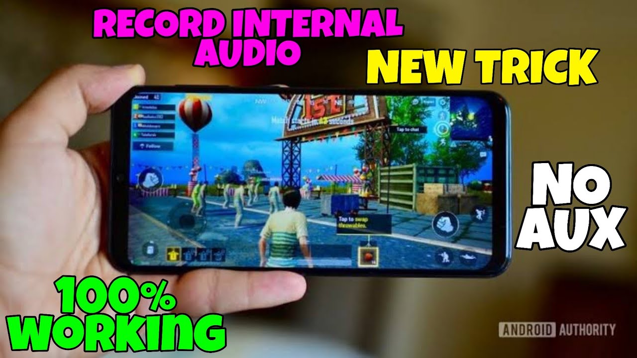 How To Record Pubg Mobile Gameplay In Android With Internal Audio Fully ...