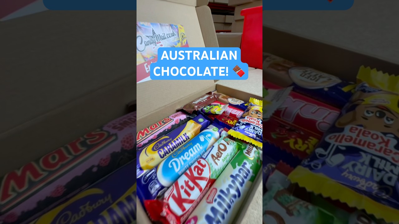AUSTRALIAN CHOCOLATE! 🇦🇺