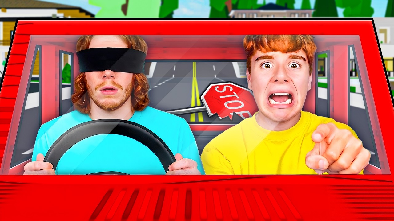 Roblox Car Obby But The Driver Is BLIND…