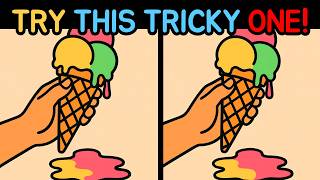 Download Lagu Spot The Difference: TRY THIS TRICKY ONE! Brain-Activating Quiz! [ Find The Difference ] MP3