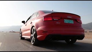 Audi RS3 Saloon: Launch Control And Exhaust Noise