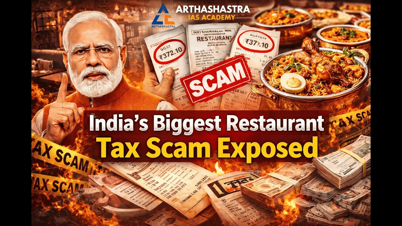 India’s Biggest Restaurant GST Scam | UPSC Current Affairs 2026