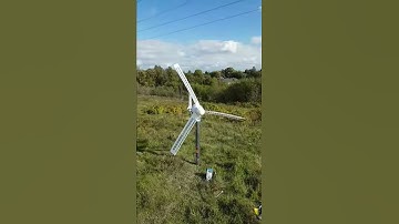 WinDIY in action - Test of a 3d printed wind turbine