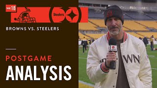 Browns vs. Steelers Postgame Analysis | Cleveland Browns