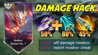 TOP 1 GLOBAL MOSKOV BEST HIGH DAMAGE HACK BUILD FOR 2026!! (MUST TRY!) MOSKOV BEST BUILD 2026
