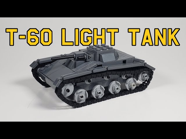 LEGO - Light Tank System, interior and turret. It's a ti…