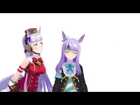 【ウマ娘MMD】ゴルシに絡まれるマックイーン