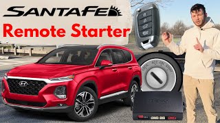 Hyundai Santa Fe 2019-2023 Remote Engine Starter Full Install / Key Ignition | MyKey Premium