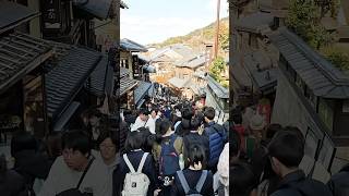 4K Friday, January 24Th, Kiyomizu-Dera Temple In Kyoto. Very Crowded.