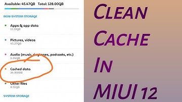 How to find clear cache after MIUI 12। Clean cache in MIUI 12। Technical Solution