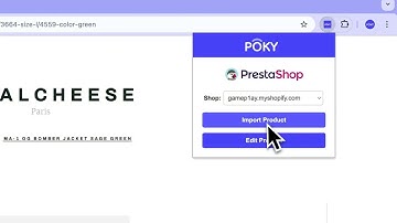 How to Import Products from PrestaShop to Your Shopify Store Using POKY | Fast & Easy
