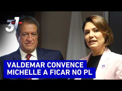 “Ela vai ser candidata ao Senado, se Deus quiser”, afirma Valdemar após reunião com Michelle