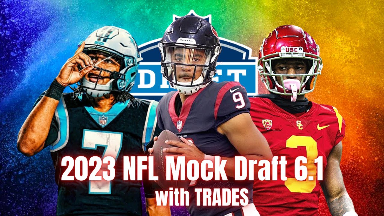 Post Trade Deadline 2023 NFL Mock Draft 6.1 with TRADES | Eagles trade ...