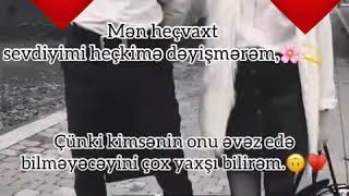 Men esla sevgilimi deyismerem Status video❤❤