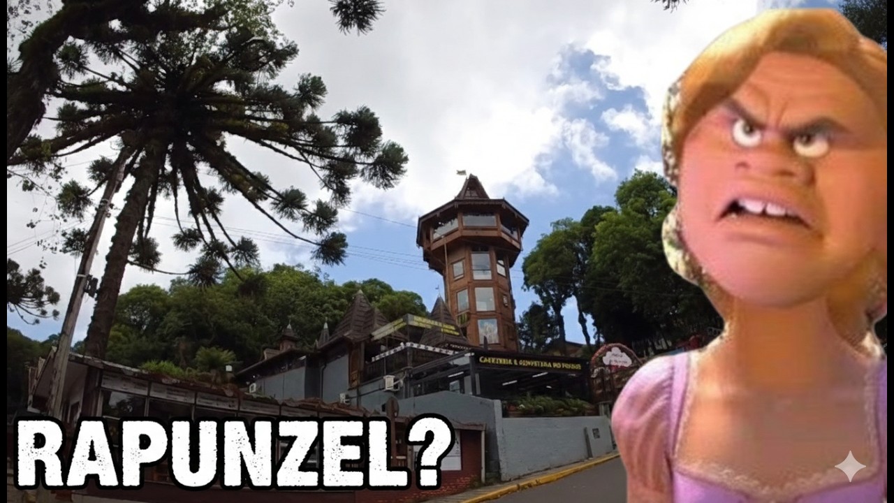 Vi a torre da Rapunzel em Gramado… mas salvar a princesa era caro demais (viagem para gramado)
