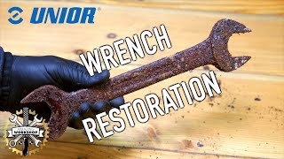 Very Rusty 'ORODJE ZREČE' Wrench RESTORATION - UNIOR Tools