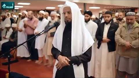 الشيخ أبو بكر الشاطري  تلاوة مرئية سورة الفاتحة وما تيسر من سورة عم