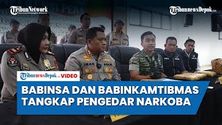 Anggota Polri dan TNI Tangkap Pengedar Ganja di Cibinong
