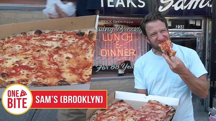Barstool Pizza Review - Sam's (Brooklyn, NY)