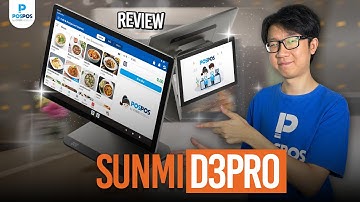 เครื่อง POS  Android Sunmi D3 PRO I โปรแกรมขายหน้าร้าน POSPOS