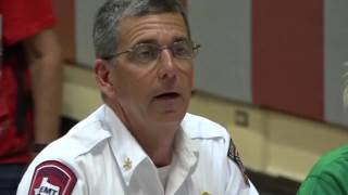Local first responders prepare for emergency