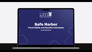 Travel Safety Security Awareness Safe Harbor Elearning With Cpps
