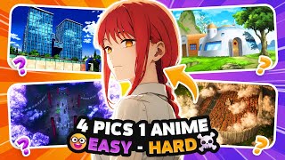 4 PICTURES 1 ANIME QUIZ   Anime Locations Edition  EASY ➜ HARD☠