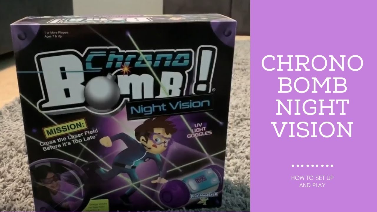 Chrono Bomb Night Vision Game By Playmonster
