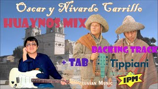 Tablatura para Guitarra 'Mix Huaynos' OSCAR Y NIVARDO CARRILLO