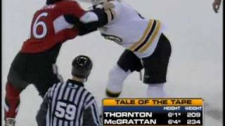 Thornton vs McGrattan Nov 3, 2007