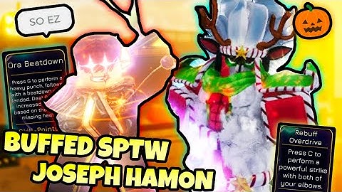 [YBA] BUFFED Sptw Joseph Hamon is BUSTED for RANKED...