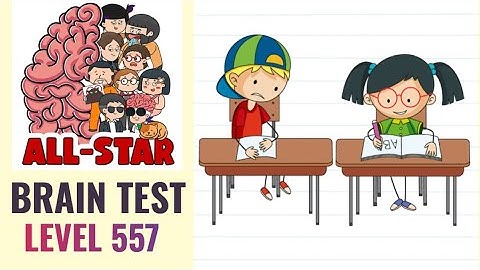 Brain Test All Star Level 557 | Help him pass the exam | Walkthrough