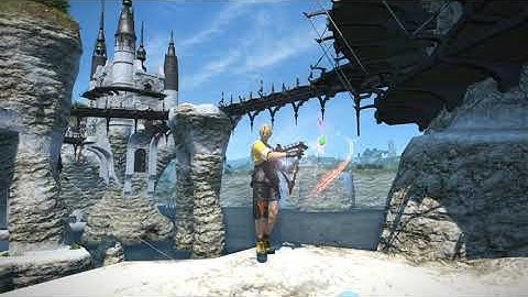 Tidus plays To Zanarkand, FFXIV Bard