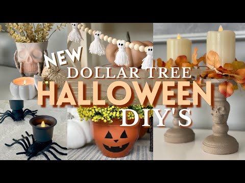π DOLLAR TREE HALLOWEEN 2023 DIYs | Easy and Spooky Halloween Decor π