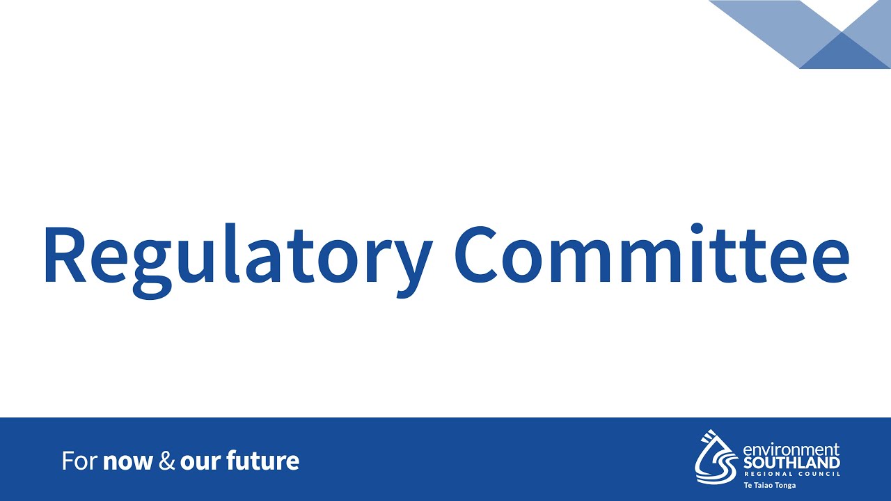 Regulatory Committee - 1.30pm 13 August - YouTube