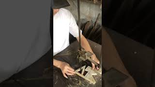 How to\\Removing excess wood with a simple wire saw easily creates the desired hollow space #shorts
