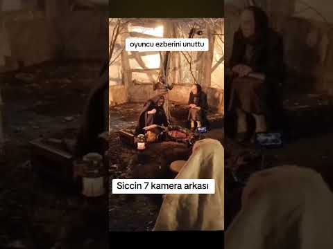Siccin 7 Kamera Arkası Oyuncular #siccin8