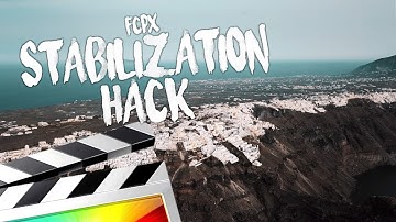 HOW TO STABILIZE YOUR VIDEOS IN FINAL CUT PRO X