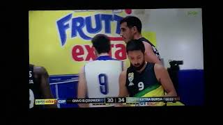 Ahmet Düverioğlu Faul Frutti Extra Bursa Onvo Büyükçekmece Karşılaşması