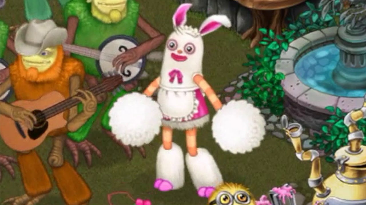 Bunny Pompom from the Chinese/Korean versions of My Singing Monsters!All is...