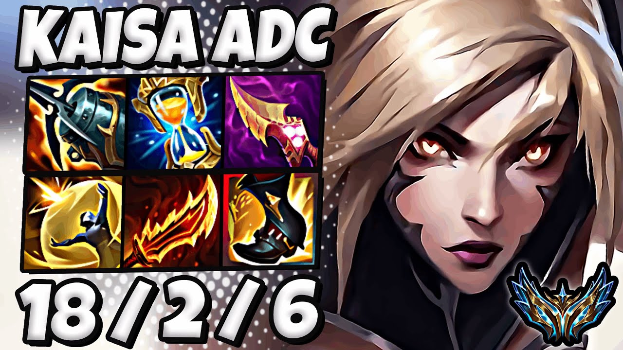 Kai'Sa vs Yunara ADC [ Quadrakill ] Korea Challenger Patch 25.21 ✅