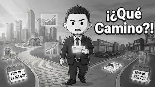 Tu vida si pasas tus 20 construyendo riqueza vs gastándola.